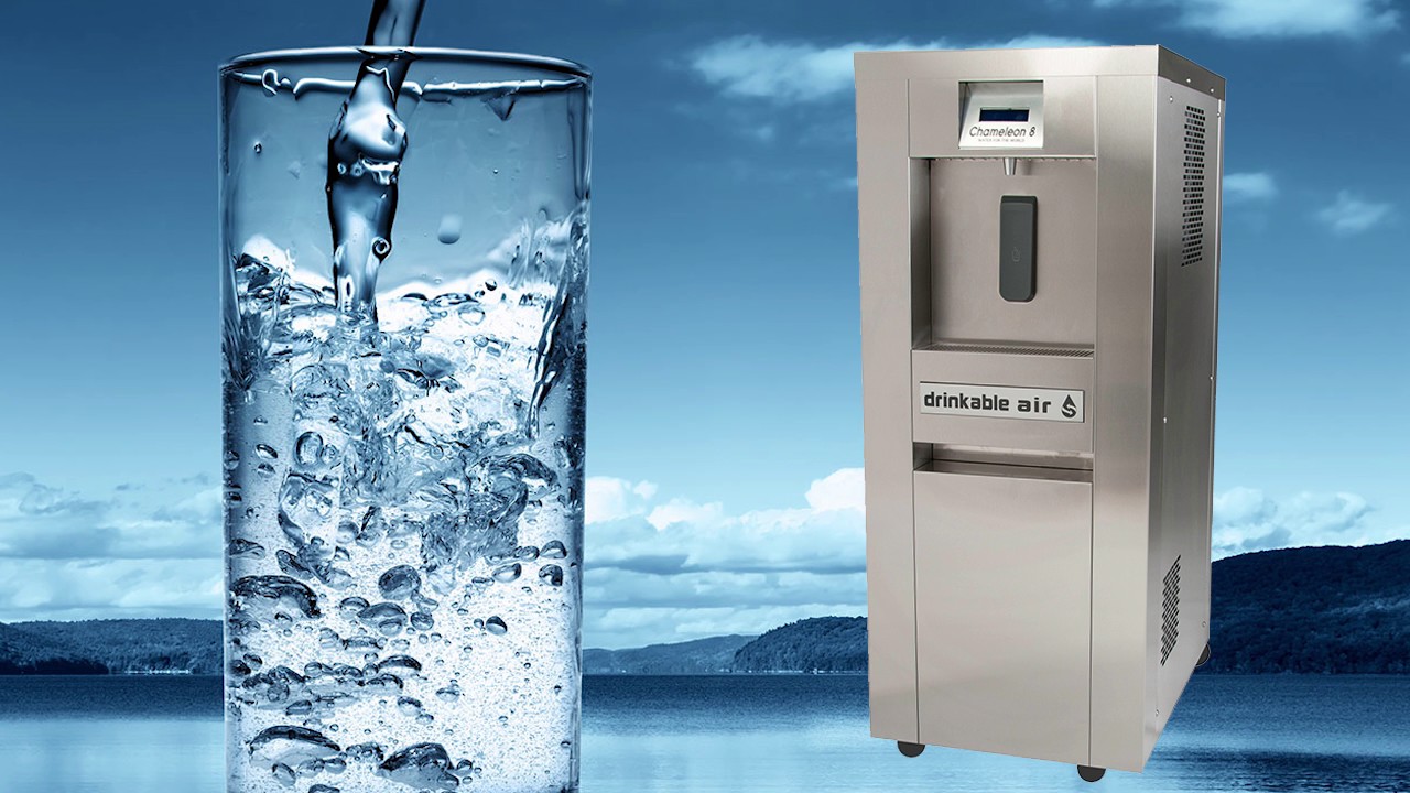 الآلة التي ستنقذ البشرية :آلة تحول الهواء الى ماء